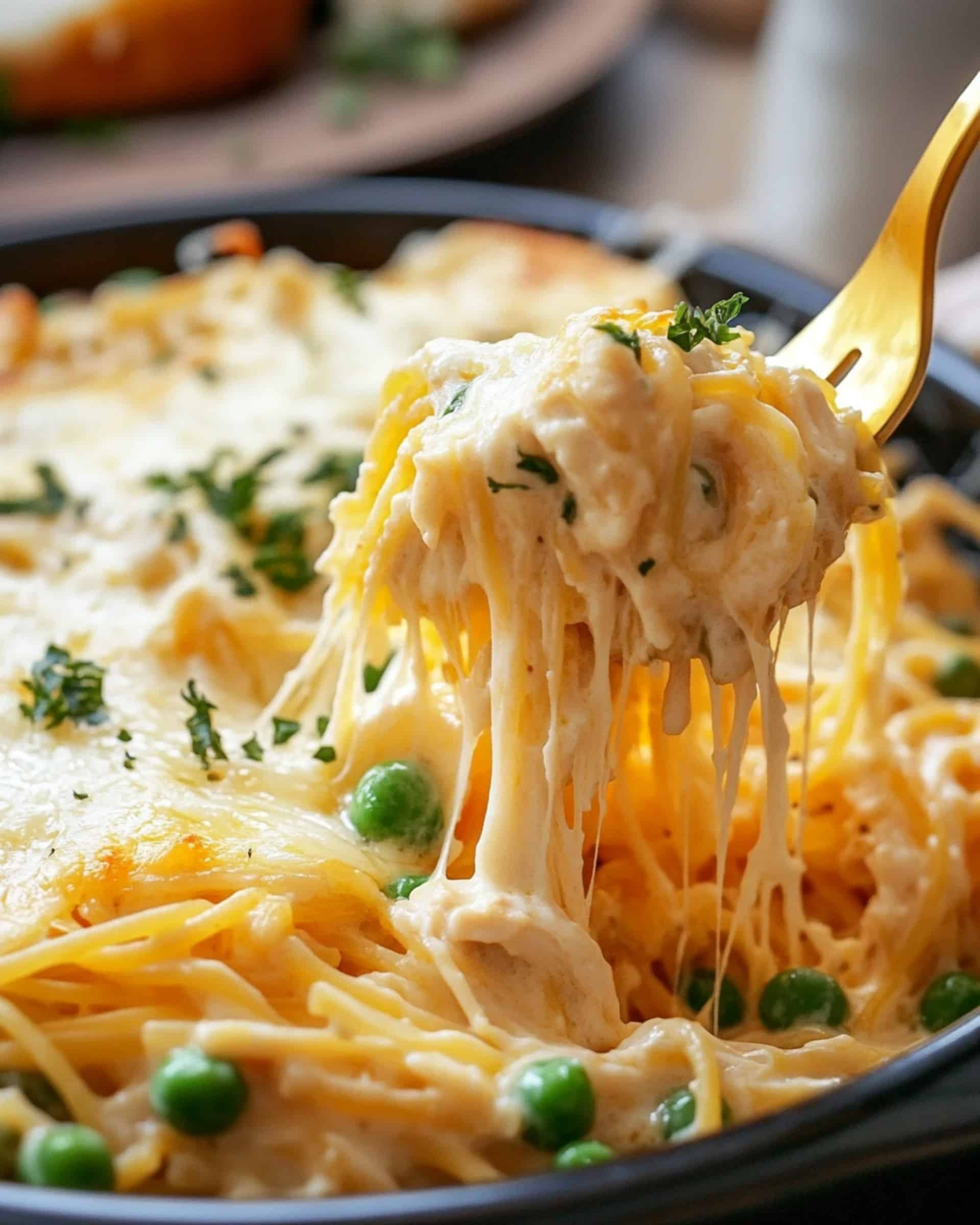 Creamy Chicken Tetrazzini Recipe