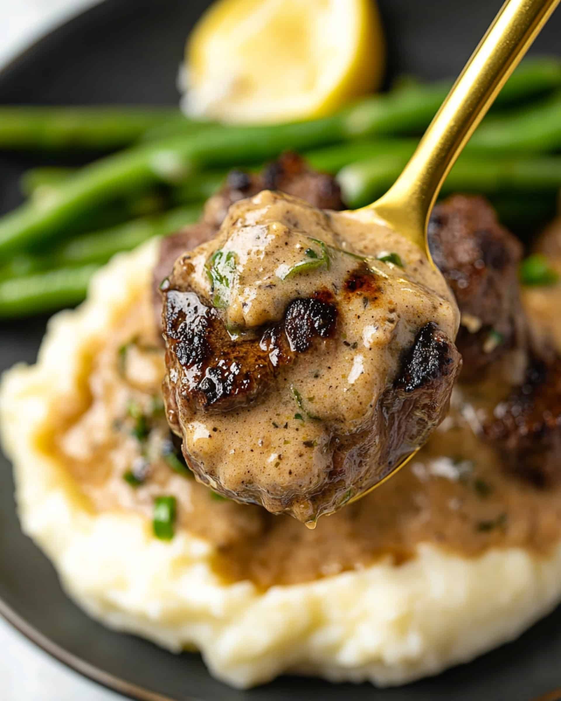 Creamy Garlic Butter Steak Bites Recipe