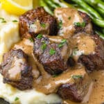 Creamy Garlic Butter Steak Bites Recipe