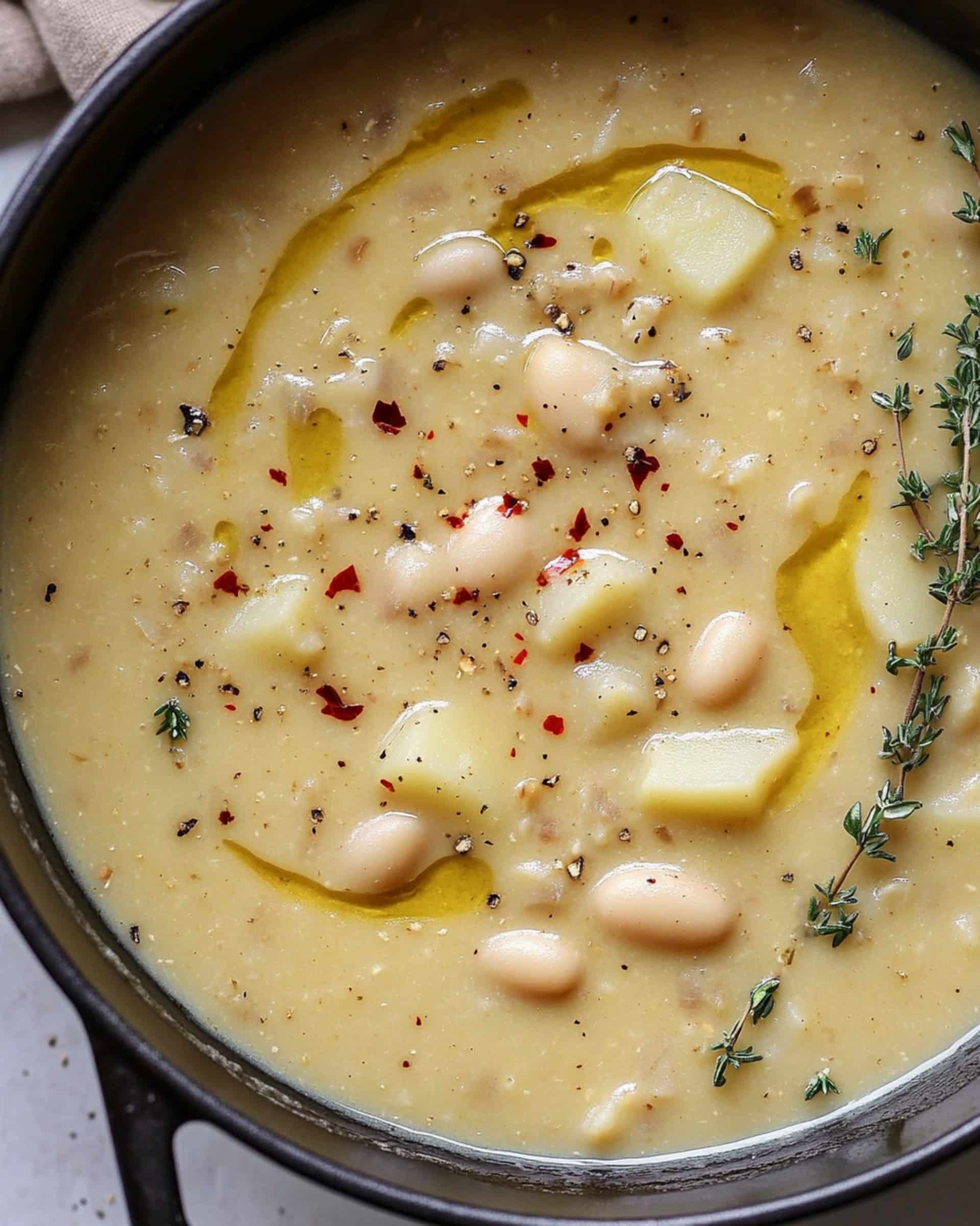 Creamy White Bean Soup Recipe