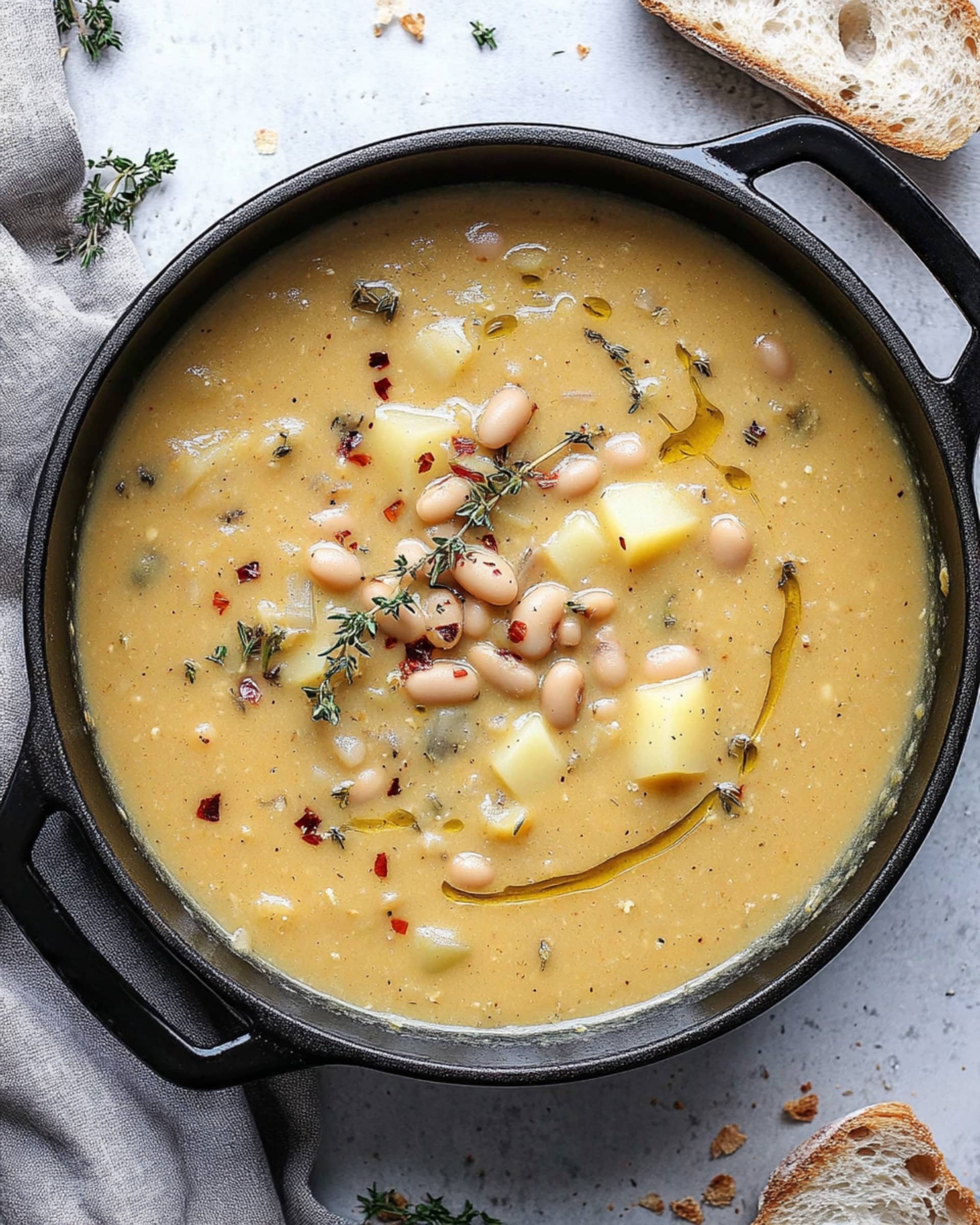 Creamy White Bean Soup Recipe