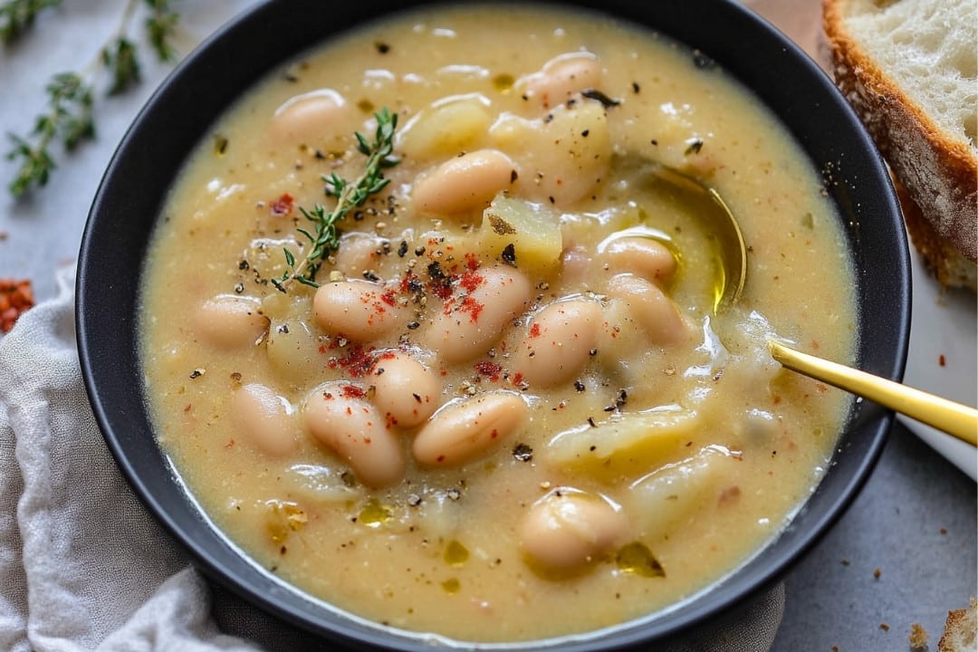 Creamy White Bean Soup Recipe