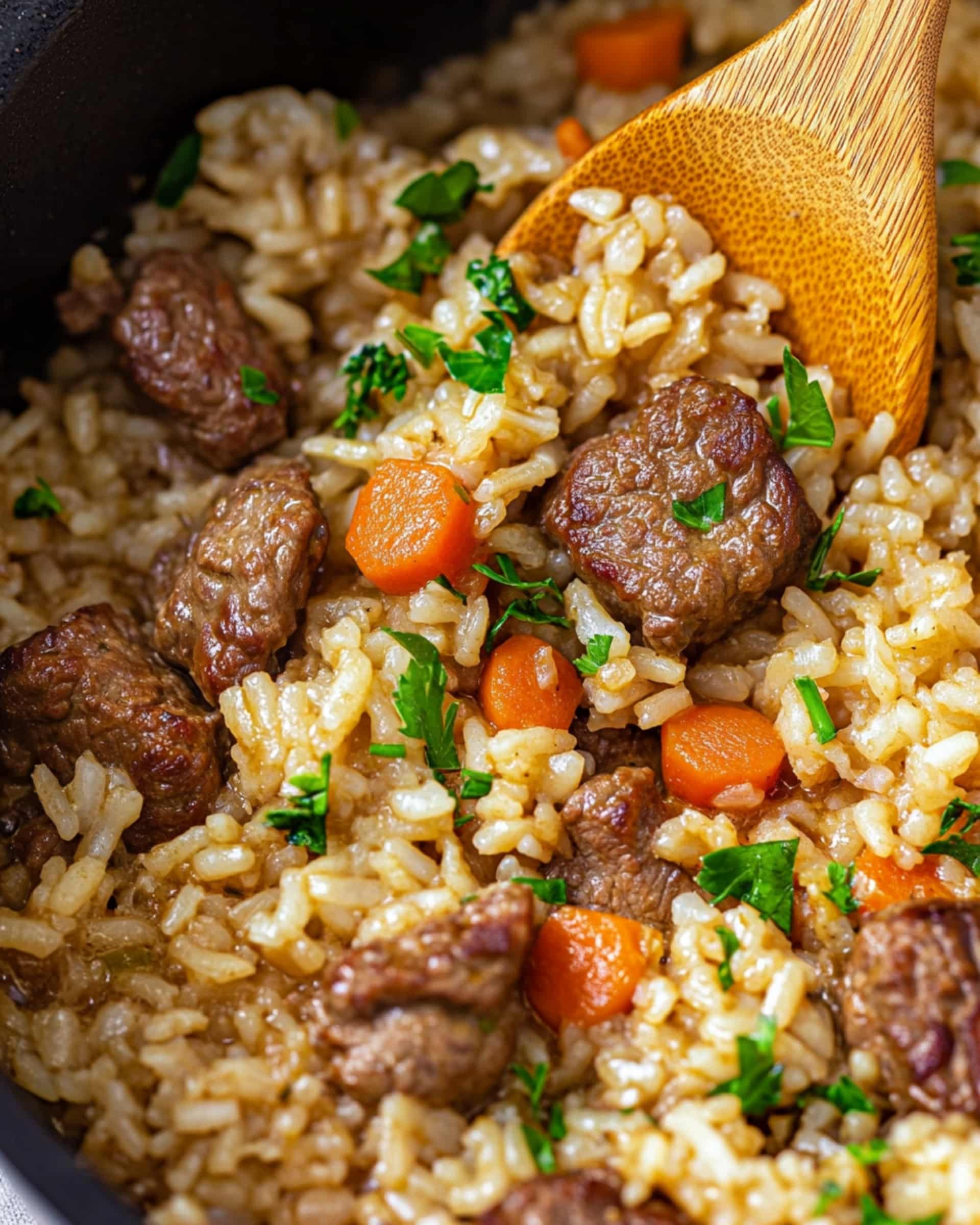 Instant Pot Beef and Rice Recipe