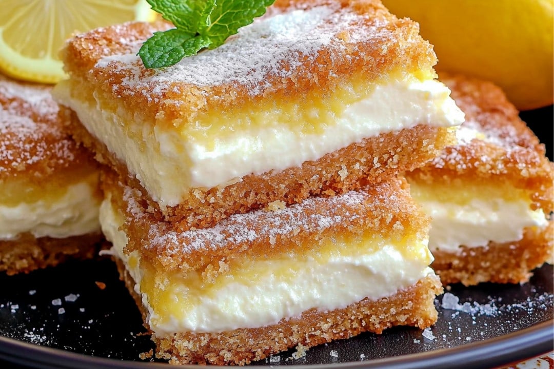 Lemon Cream Cheese Bars Recipe