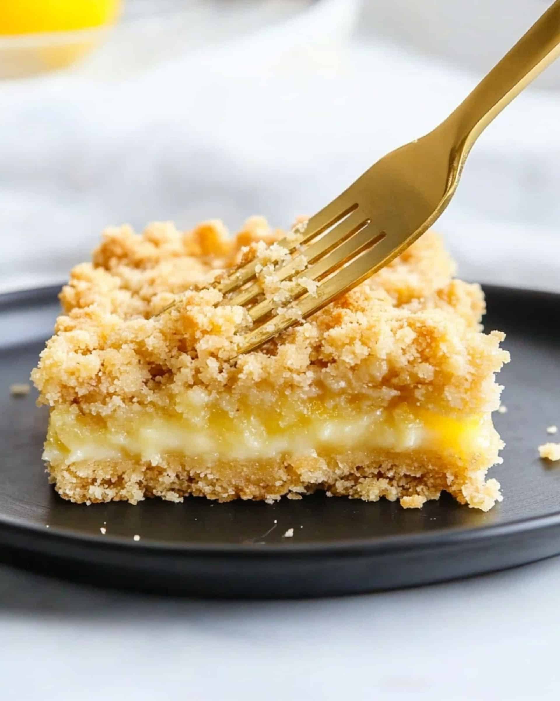 Lemon Crumb Bars Recipe