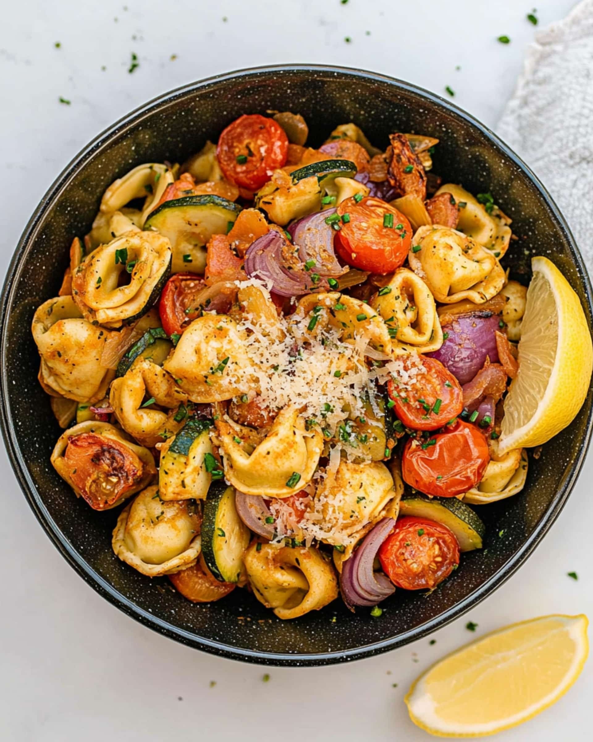 Roasted Veggie Tortellini Recipe