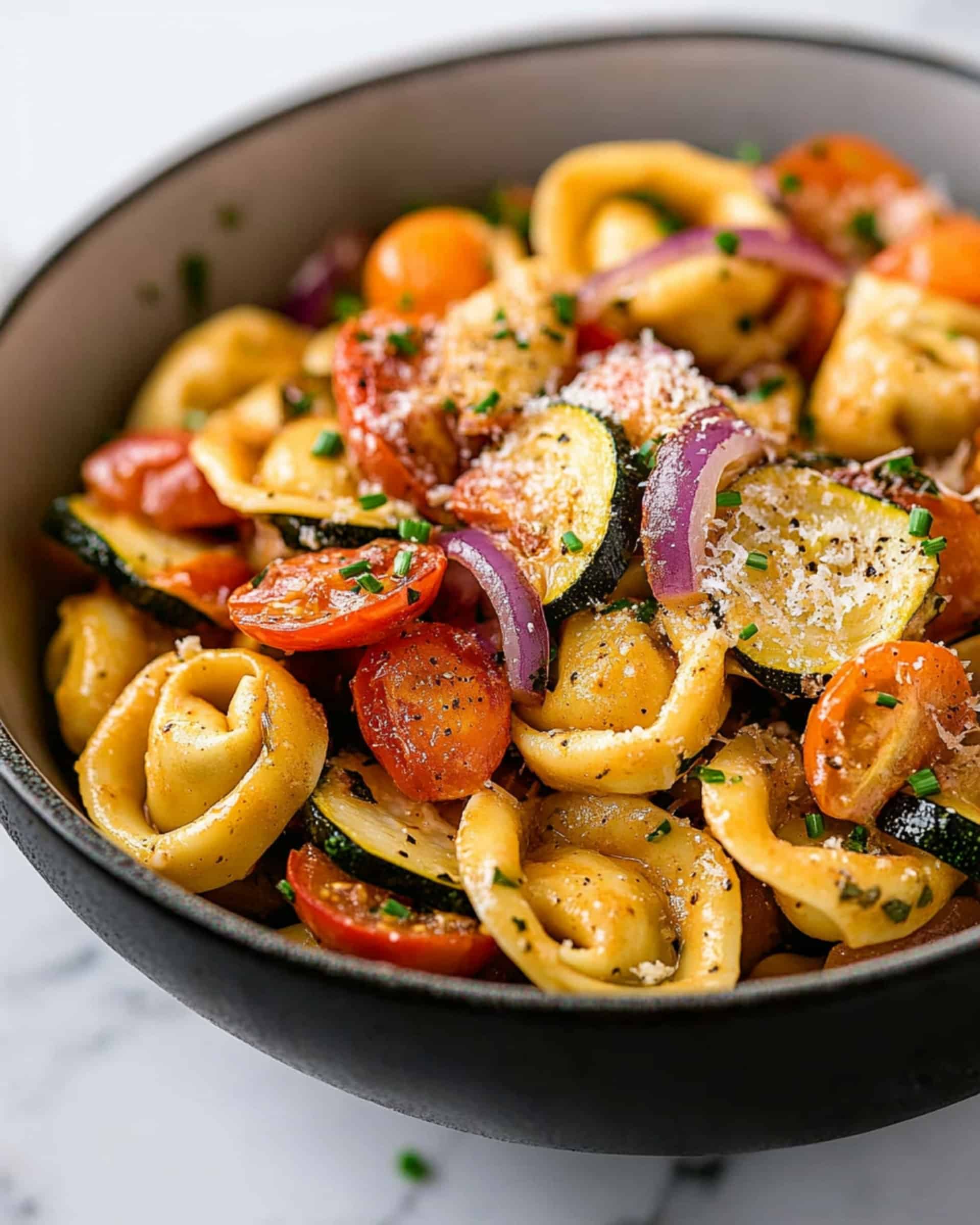 Roasted Veggie Tortellini Recipe