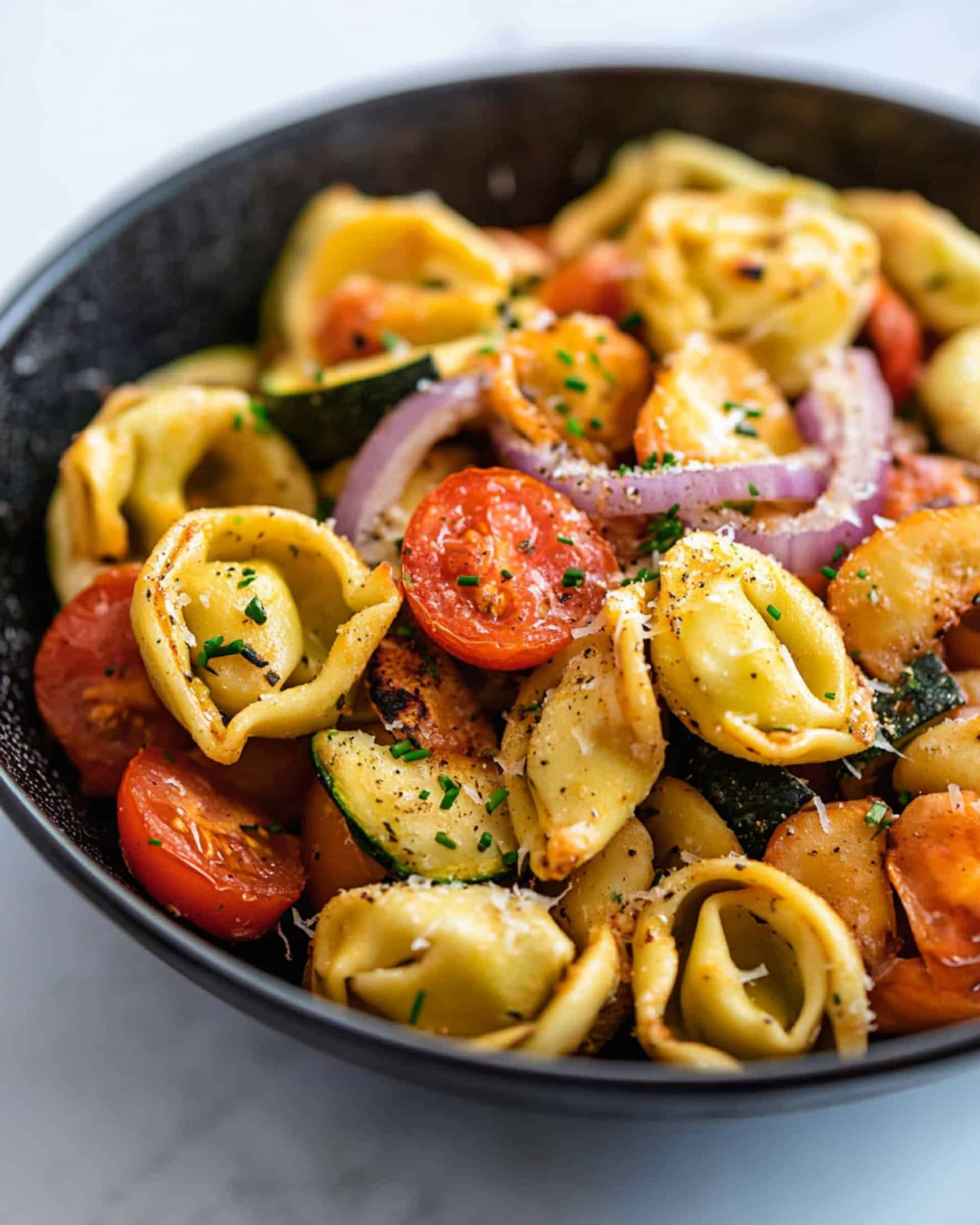 Roasted Veggie Tortellini Recipe