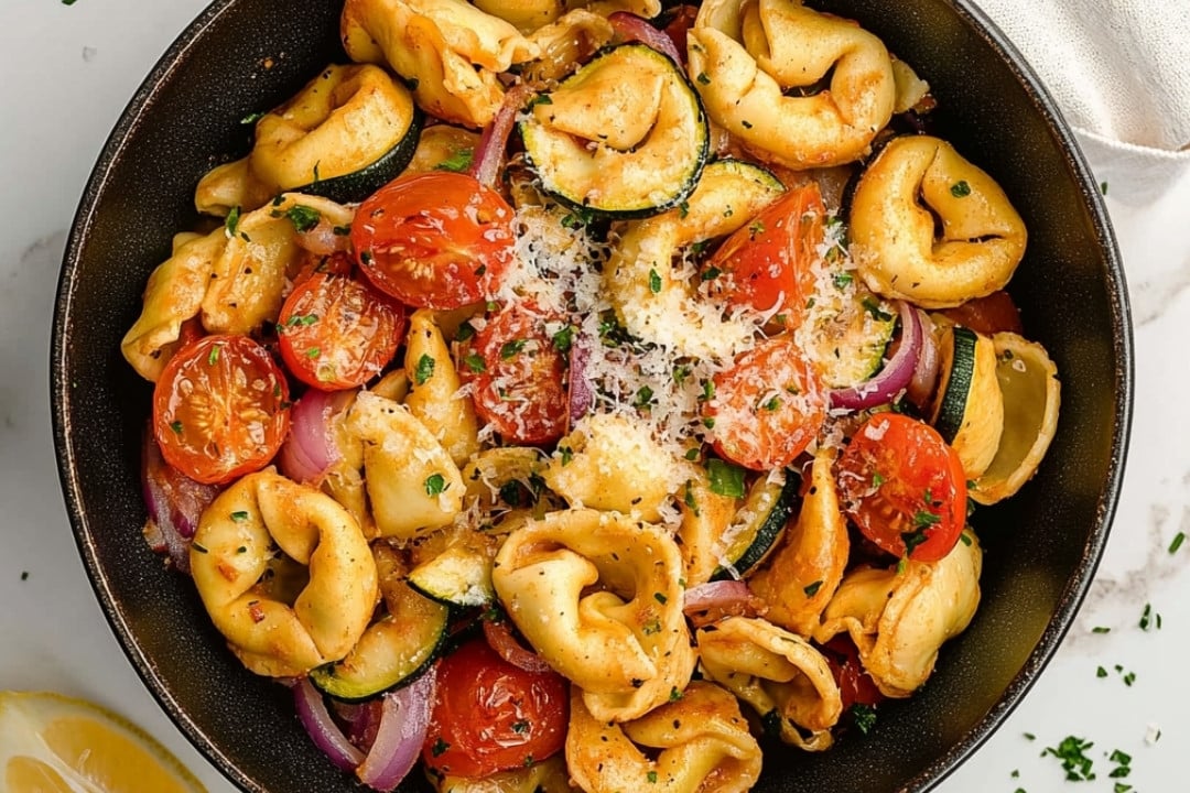 Roasted Veggie Tortellini Recipe