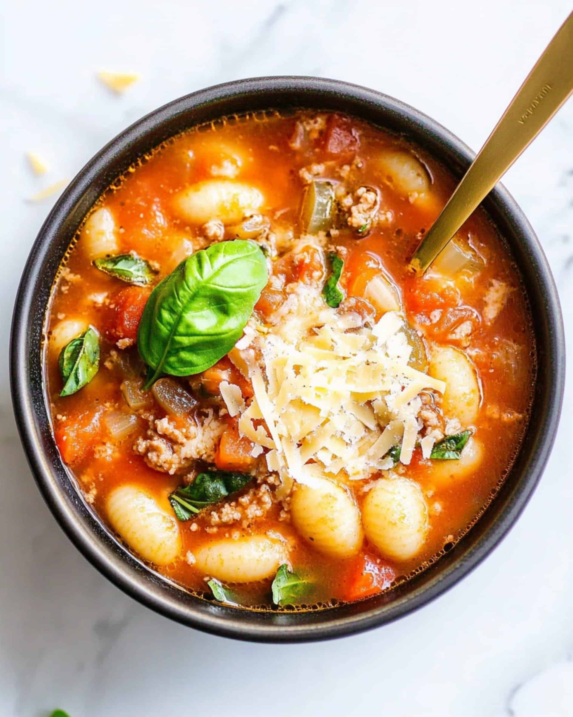 Sausage and Vegetable Gnocchi Soup Recipe