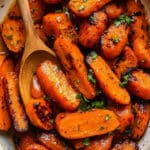 Roasted Brown Butter Honey Garlic Carrots Recipe