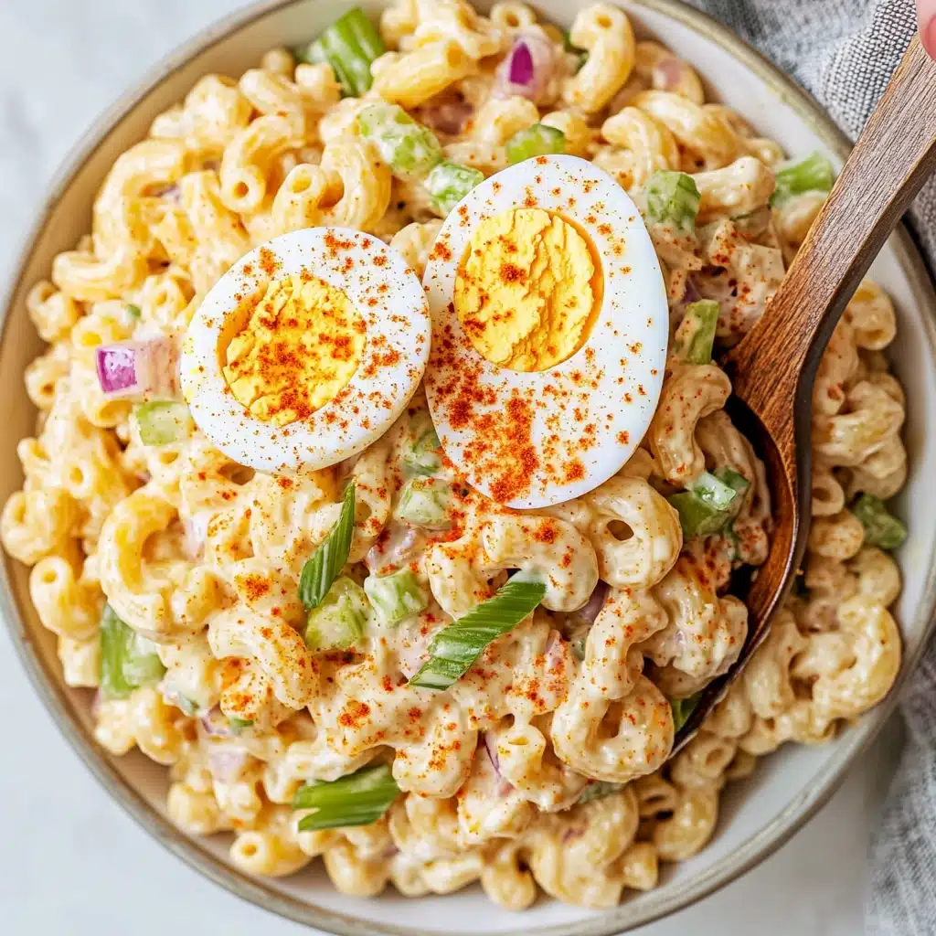 Deviled Egg Pasta Salad Supreme Recipe - Recipe Image