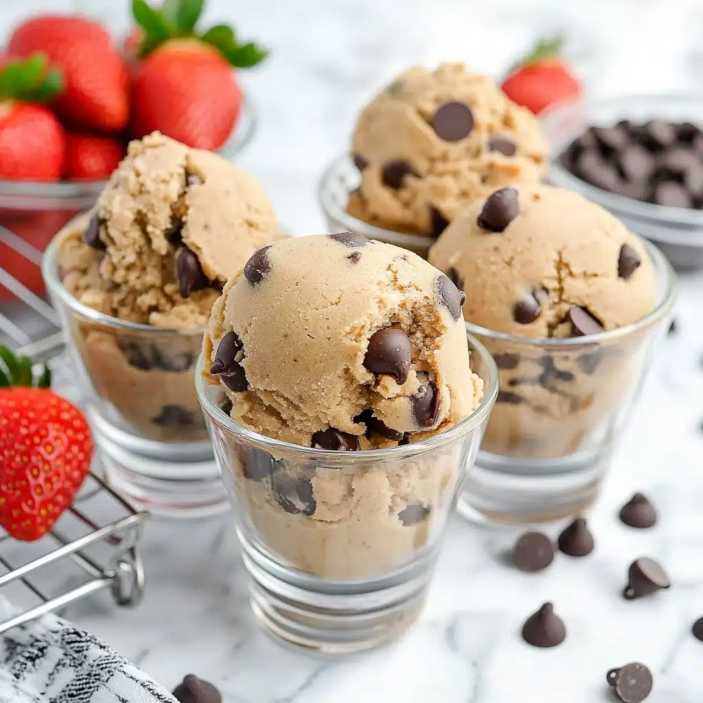 Edible Chocolate Chip Cookie Dough Recipe - Recipe Image