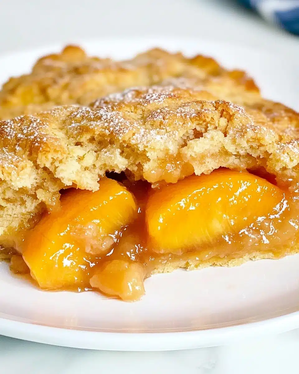 Southern Peach Cobbler Delight Recipe