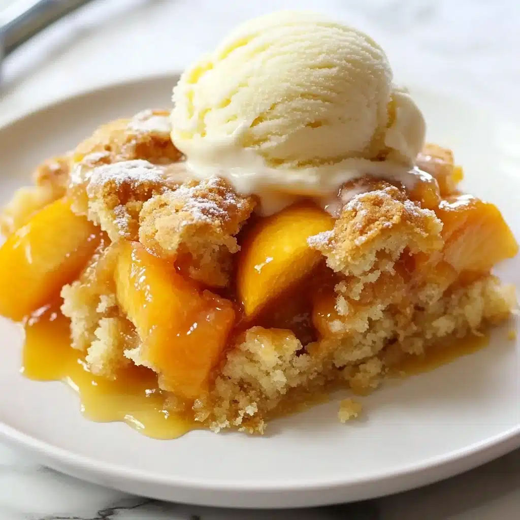 Southern Peach Cobbler Delight Recipe - Recipe Image