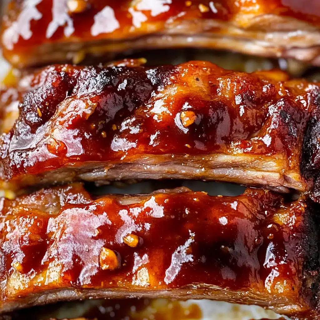 Smoky BBQ Oven Ribs Recipe - Recipe Image