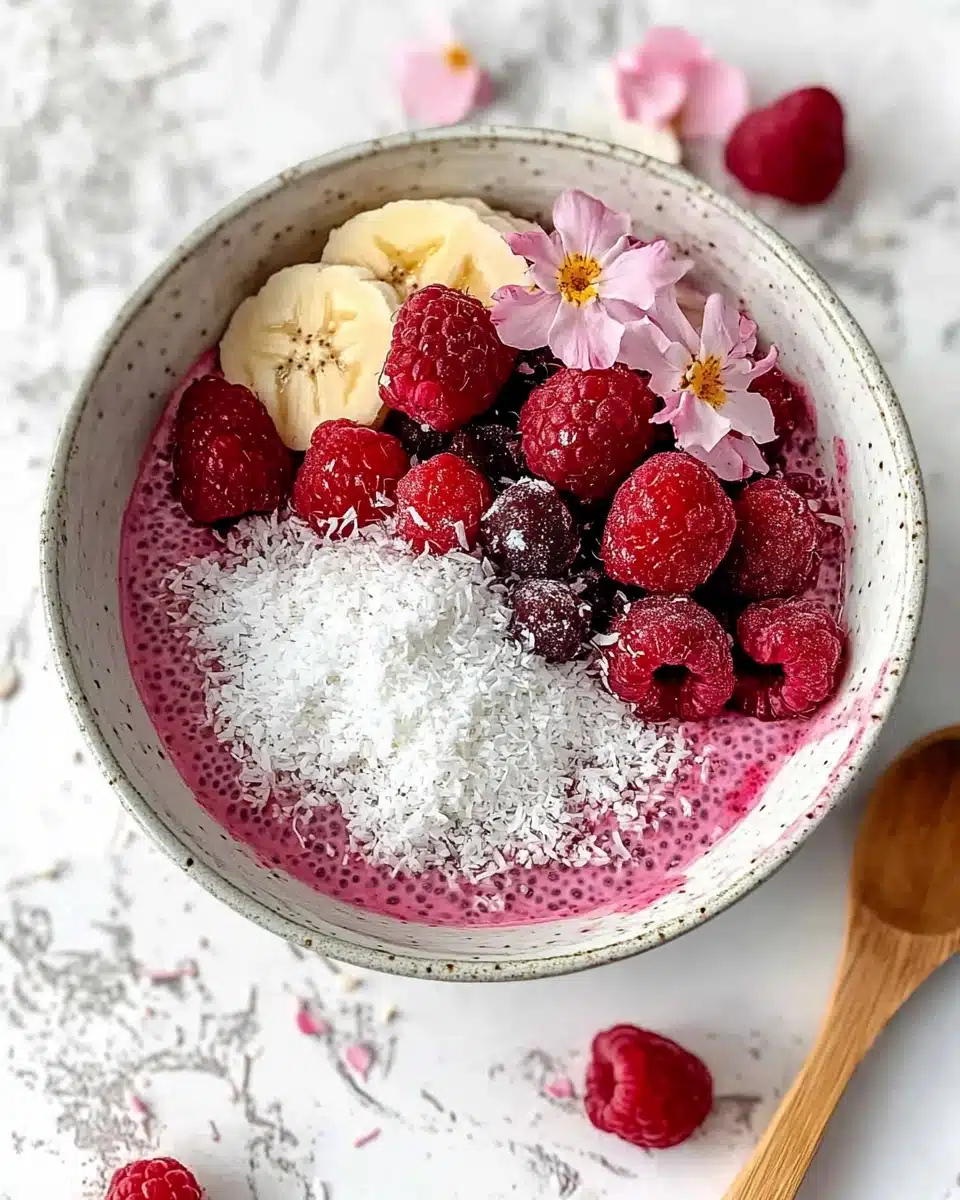 Raspberry Chia Pudding Recipe