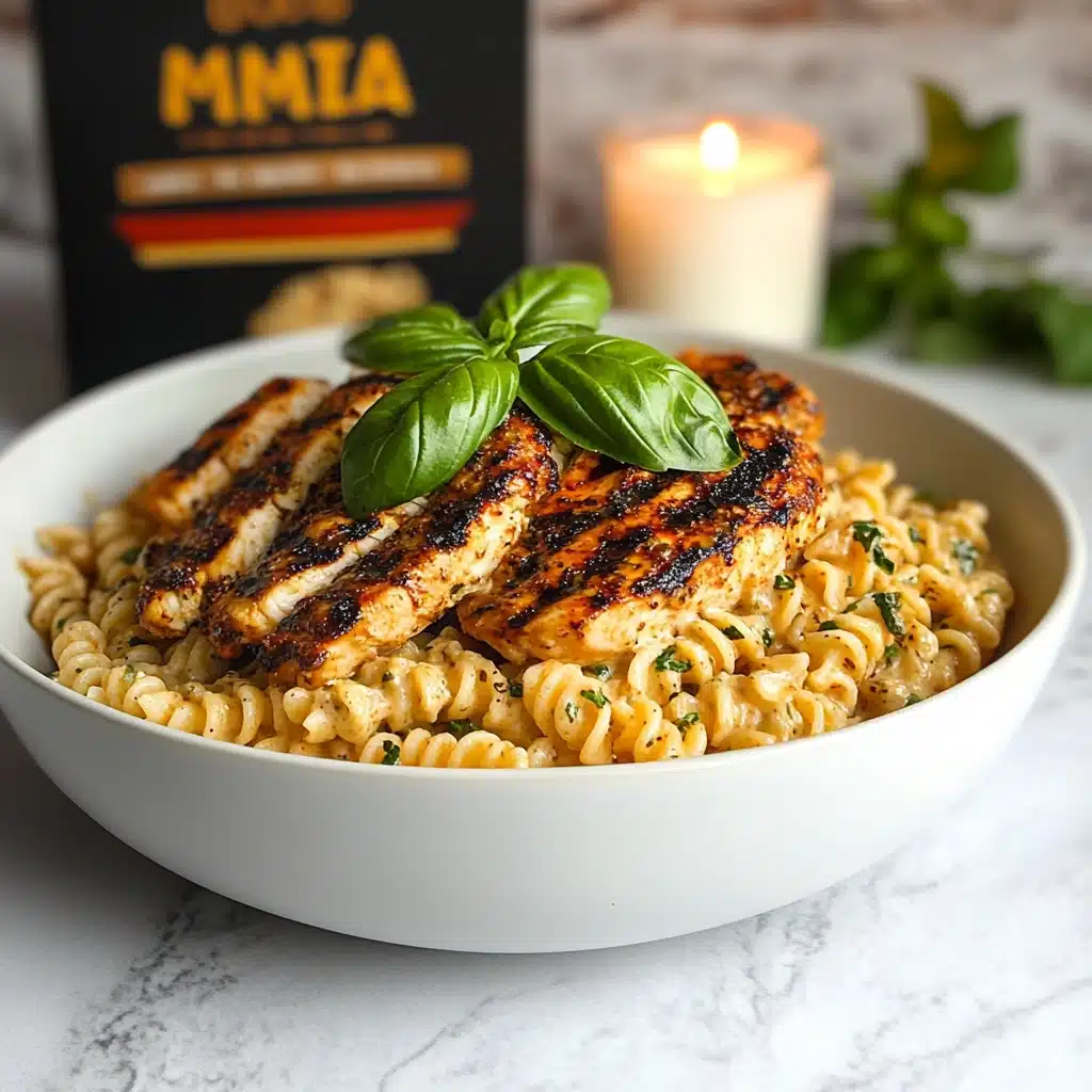 Creamy Parmesan Chicken Pasta Recipe - Recipe Image