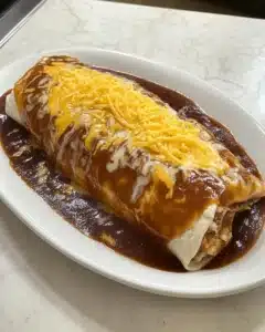 Cheesy Enchilada Burritos Recipe
