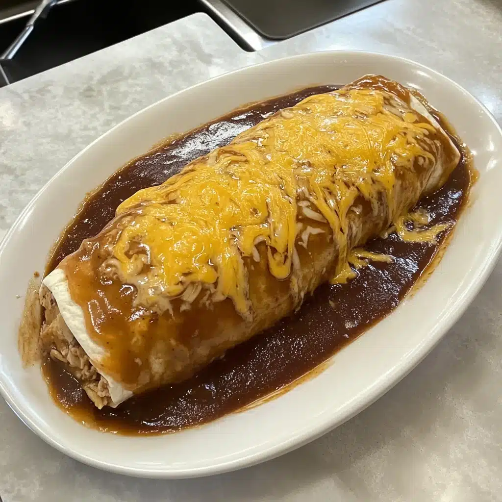 Cheesy Enchilada Burritos Recipe - Recipe Image