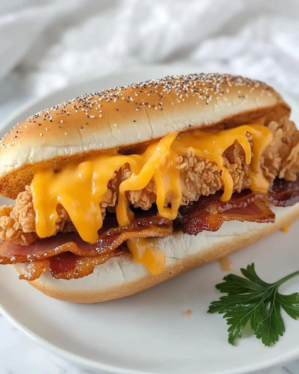 Southern Chicken Bacon Cheddar Dogs Recipe