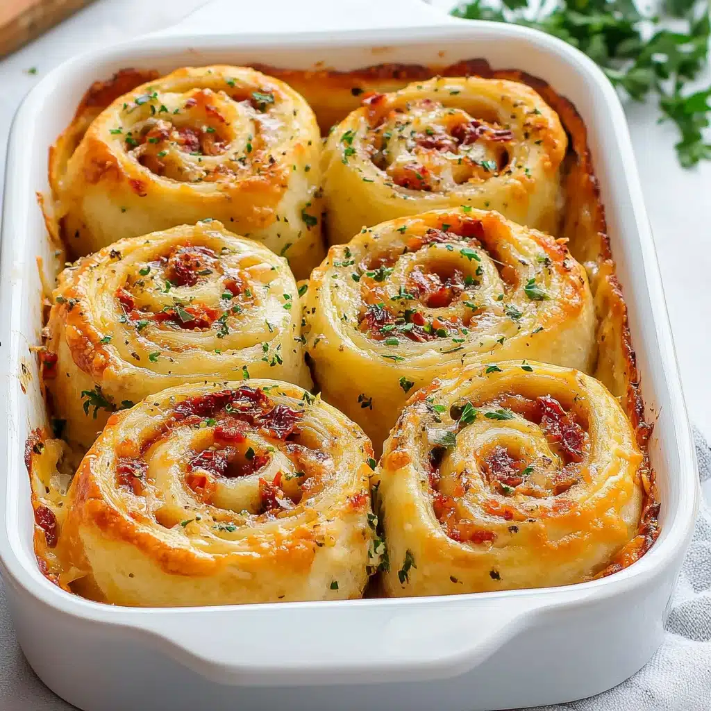 Savory Bacon and Cheese Swirls Recipe - Recipe Image