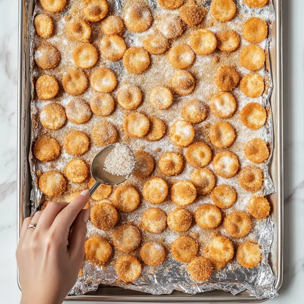 Cinnamon Sugar Ritz Churro Bites Recipe - Recipe Image