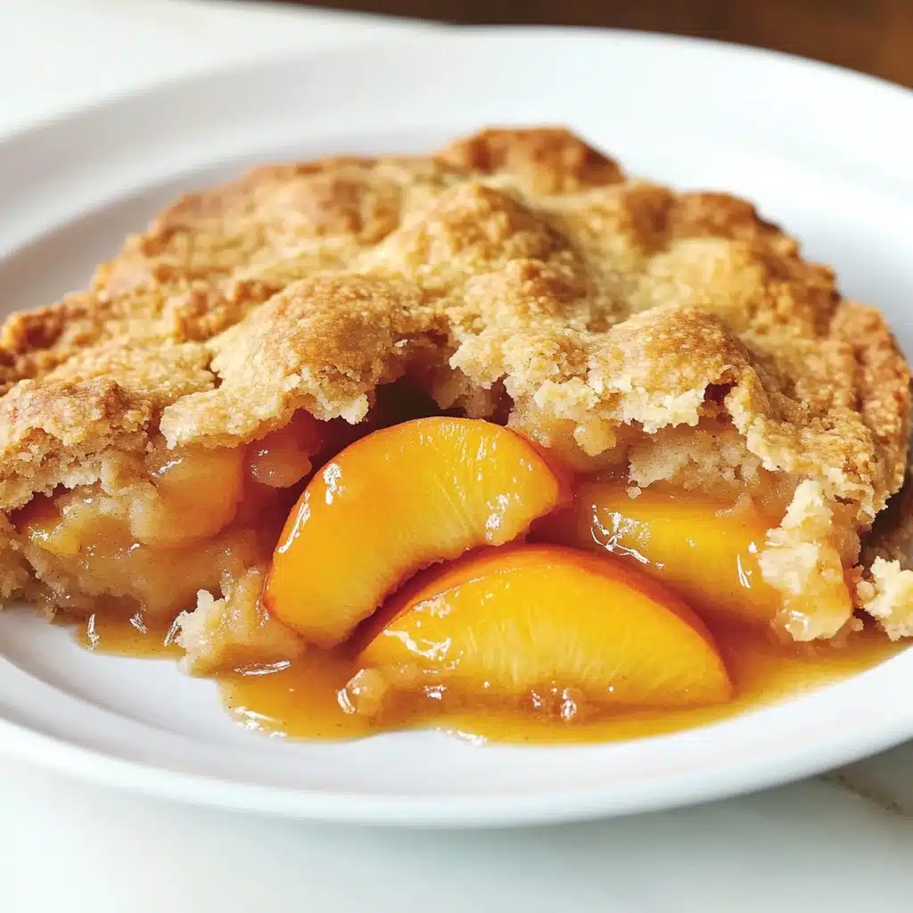 Southern Peach Cobbler Delight Recipe - Recipe Image