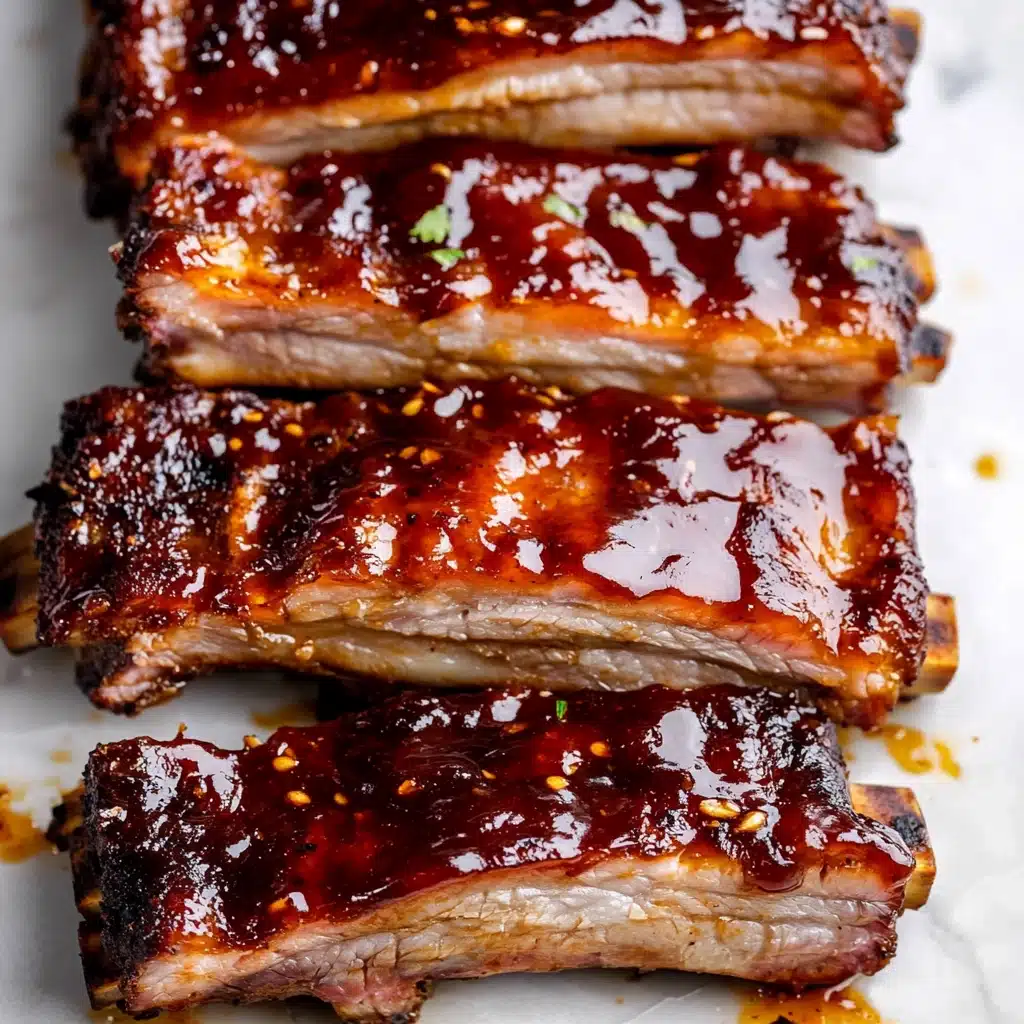 Smoky BBQ Oven Ribs Recipe - Recipe Image