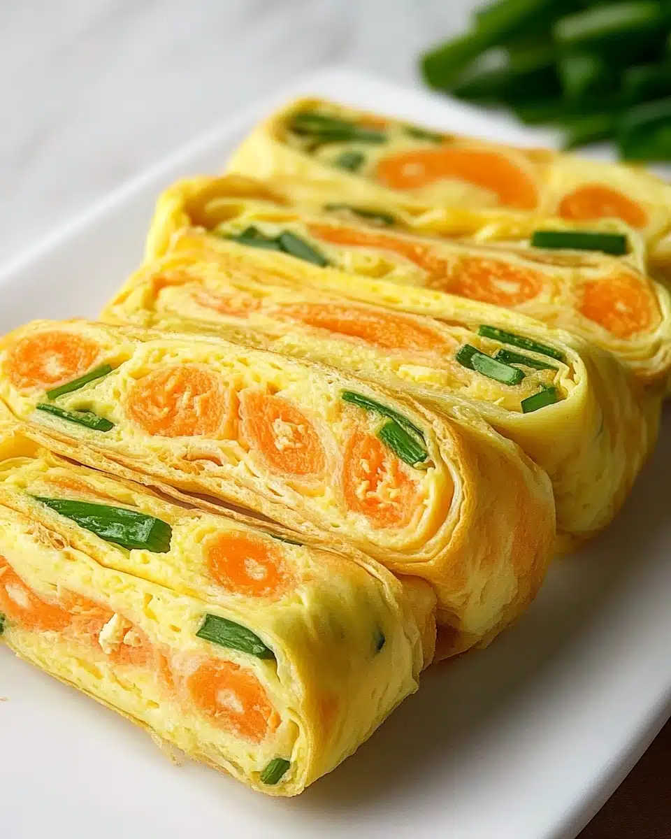 Gyeran Mari (Korean Rolled Omelette) Recipe