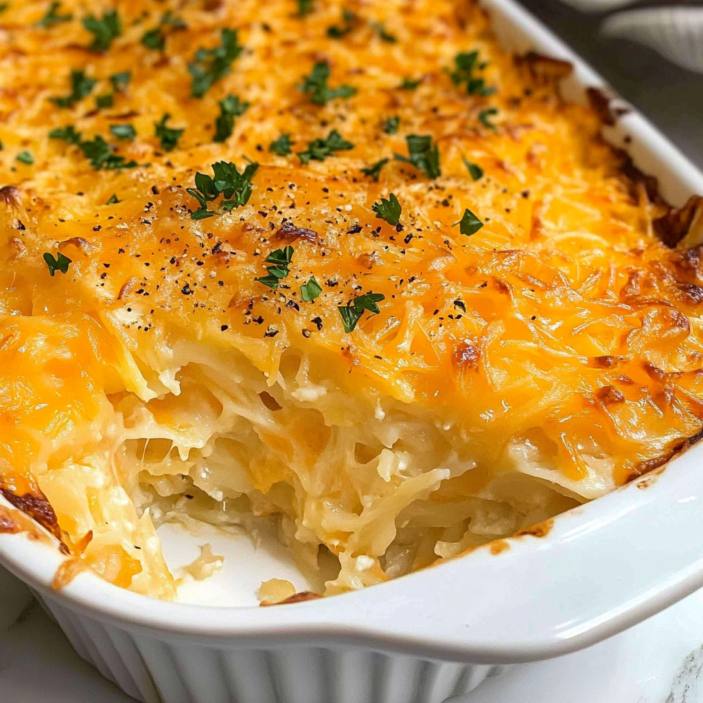 Cracker Barrel's Hash Browns Casserole Recipe 6 Cracker Barrel's Hash Browns Casserole Recipe - Recipe Image