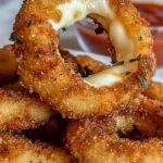 Crispy Cheesy Onion Rings Recipe