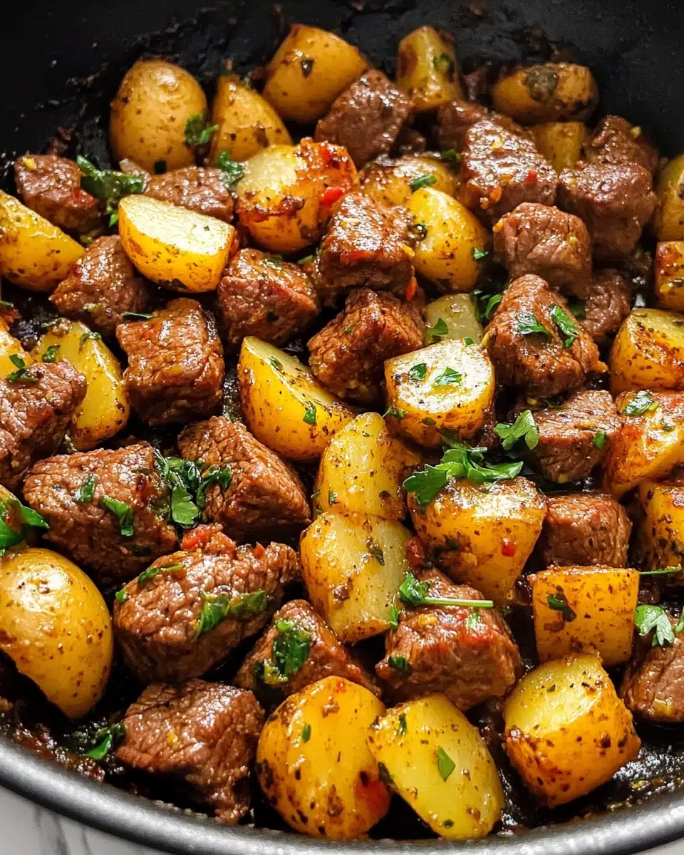 Garlic Butter Steak Bites Recipe