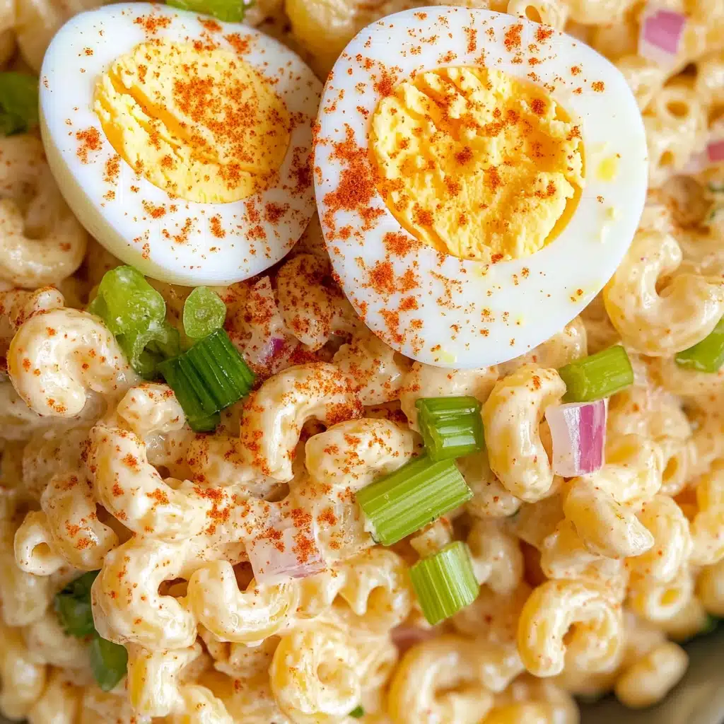 Deviled Egg Pasta Salad Supreme Recipe - Recipe Image