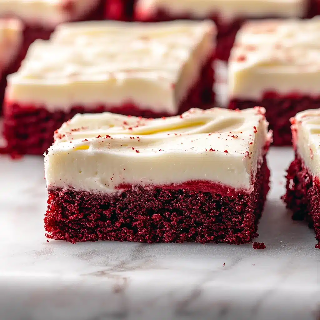Decadent Red Velvet Brownies Recipe - Recipe Image