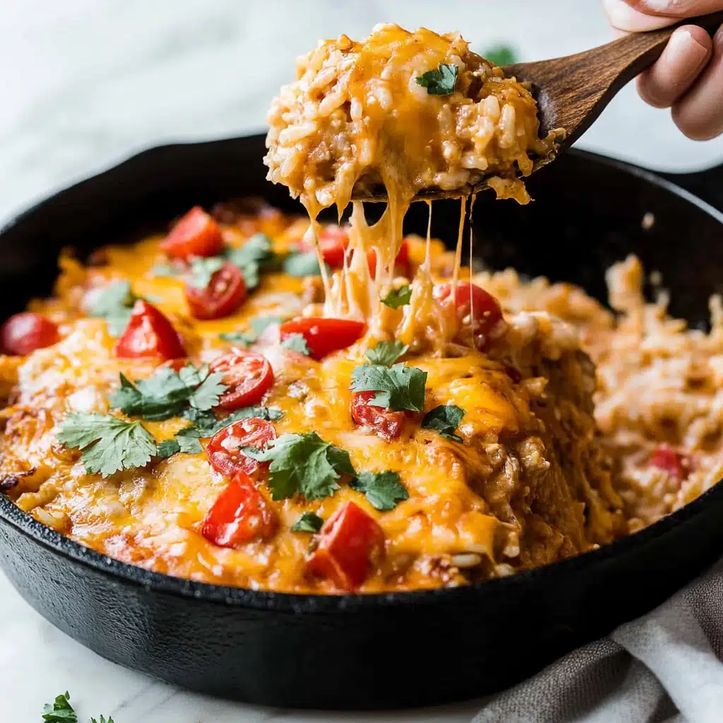 BBQ Chicken and Rice Skillet Recipe - Recipe Image