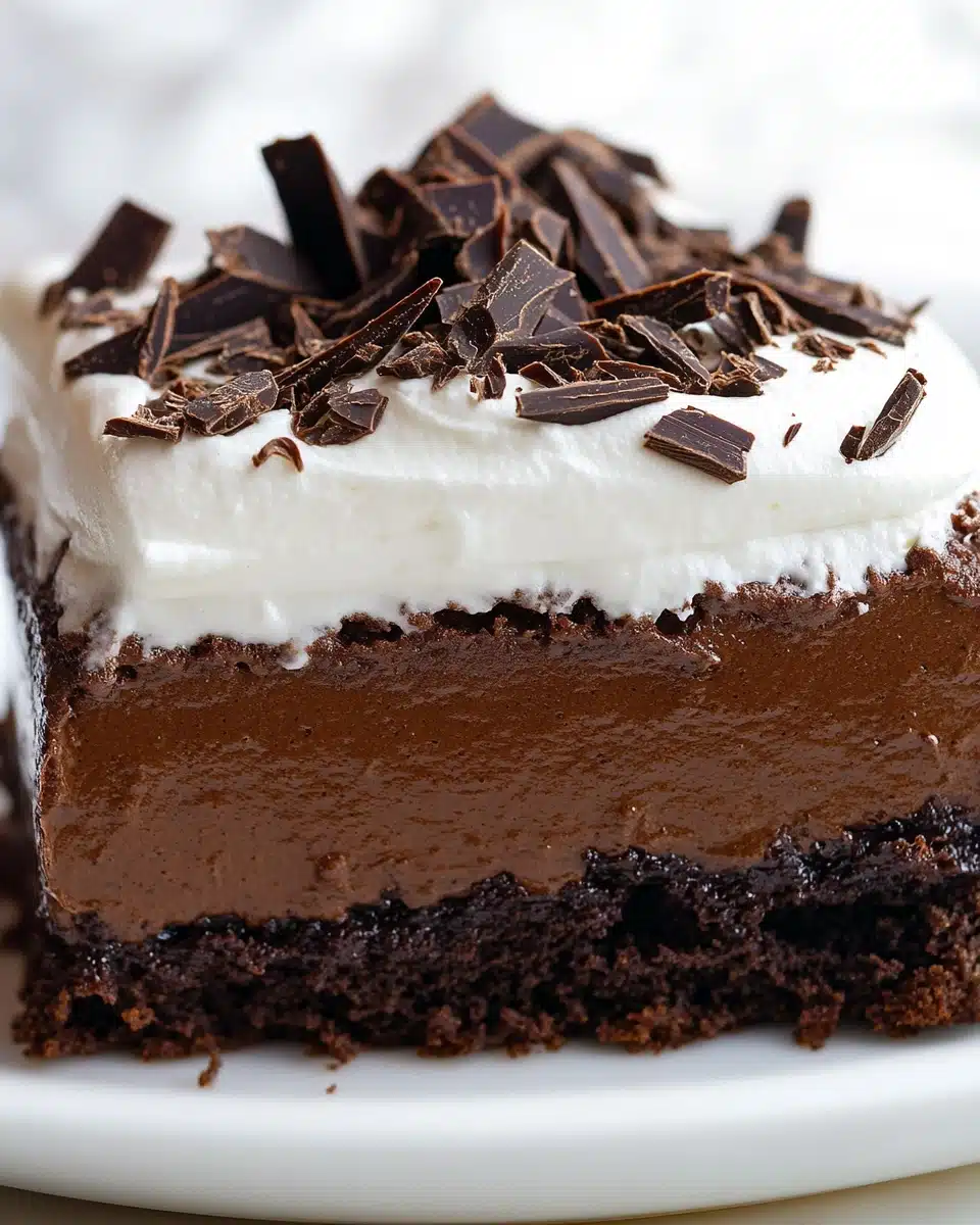 French Silk Brownie Delight Recipe