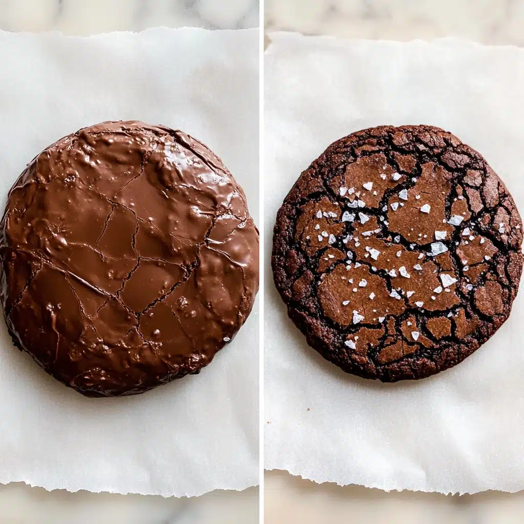 Chewy Double Chocolate Brookies Recipe - Recipe Image