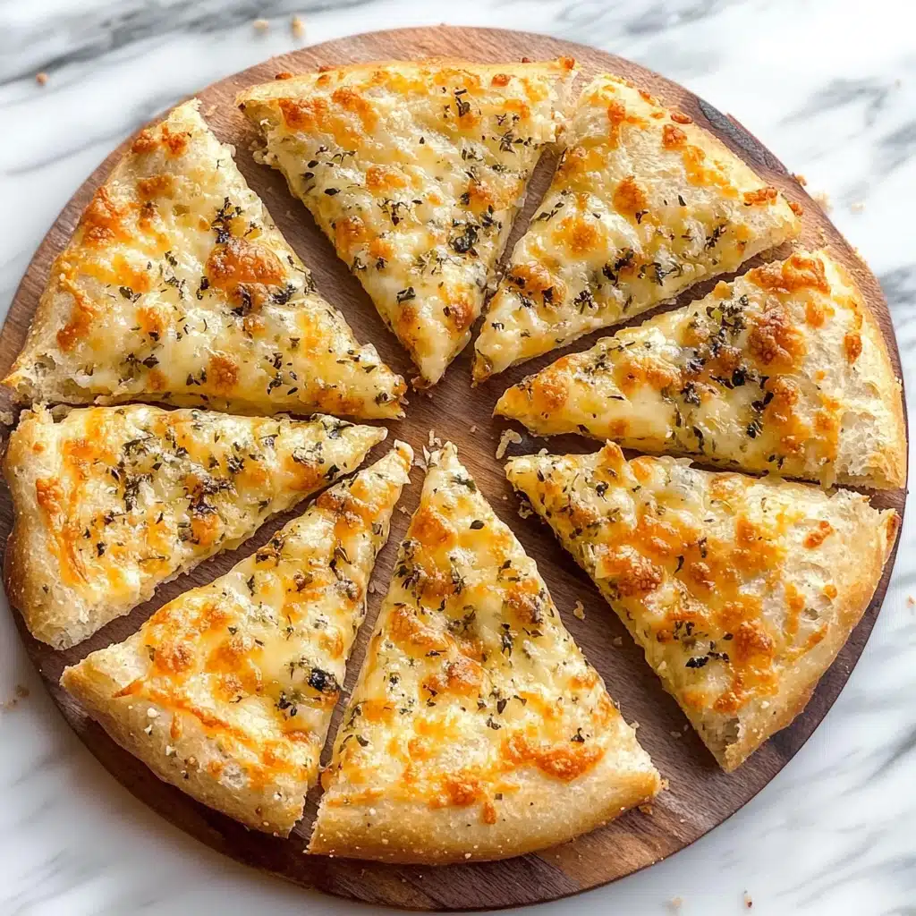 Air Fryer Cheesy Garlic Bread Tortilla Recipe - Recipe Image