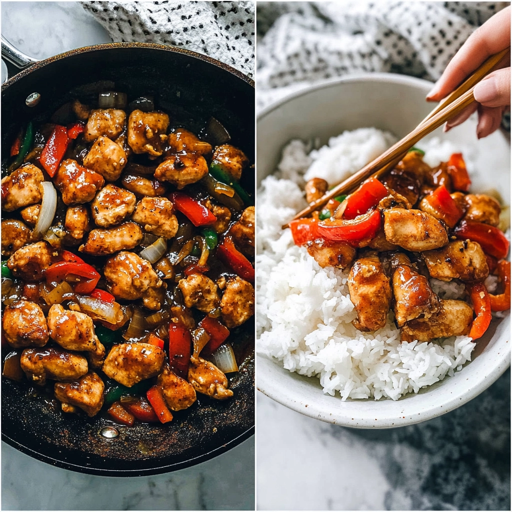 Peppery Chicken Stir-Fry Recipe - Recipe Image