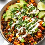 Mexican Beef and Veggie Skillet Recipe