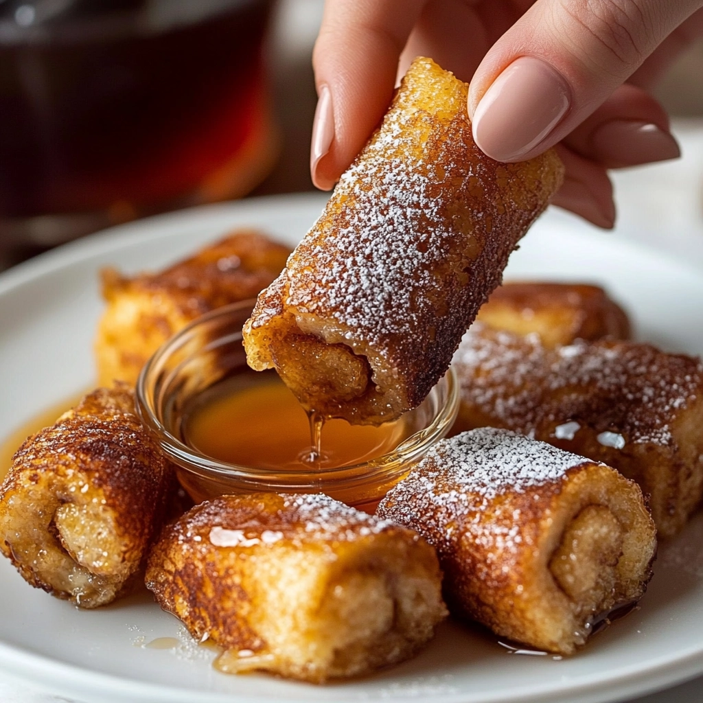 Savory Sausage French Toast Roll Ups Recipe 6 Savory Sausage French Toast Roll Ups Recipe - Recipe Image