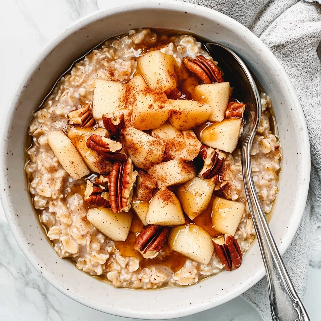 Apple Cinnamon Oatmeal Recipe - Recipe Image