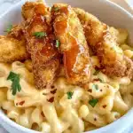 Honey Pepper Chicken Mac and Cheese Recipe