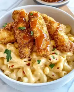 Honey Pepper Chicken Mac and Cheese Recipe