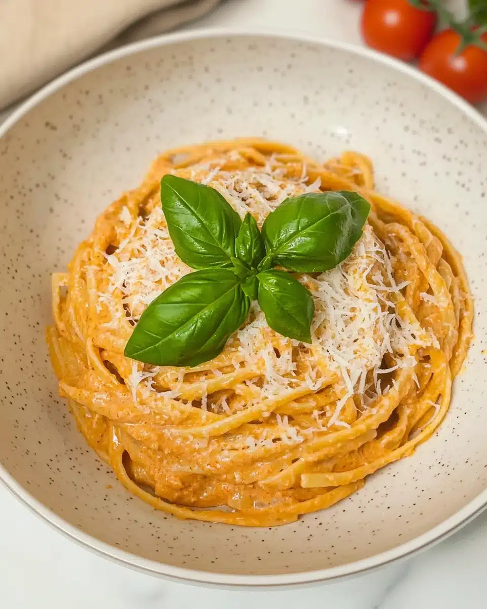 Roasted Tomato and Garlic Ricotta Pasta Recipe