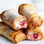 Strawberry Cheesecake Egg Rolls Recipe