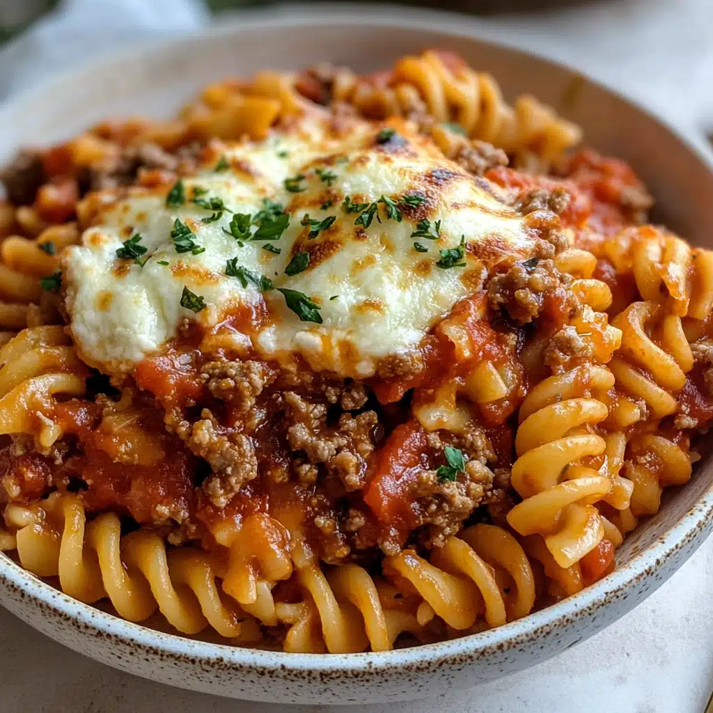 Cheesy Pepperoni Pasta Bake Recipe - Recipe Image
