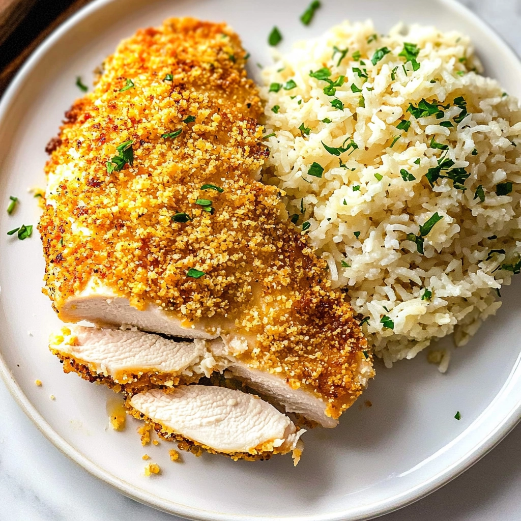 Ranch Parmesan Crusted Baked Chicken Recipe 6 Ranch Parmesan Crusted Baked Chicken Recipe - Recipe Image