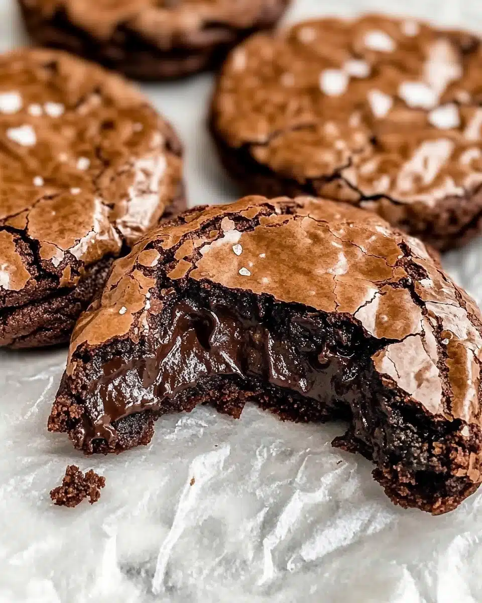 Chewy Double Chocolate Brookies Recipe